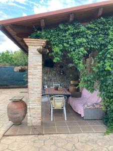Zahrada ubytování casa rural La picotina