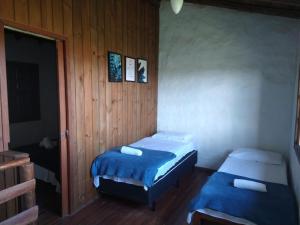 Cama o camas de una habitación en Casa Morango