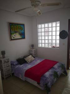 A bed or beds in a room at Galeon Torrevieja