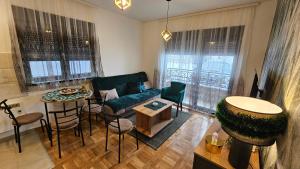 Χώρος καθιστικού στο Apartman 01