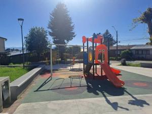 Herní místnost nebo prostor pro děti v ubytování Departamento Interior 1 Villarrica Céntrico