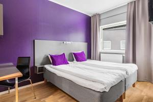 Llit o llits en una habitació de Aiden by Best Western Stockholm Arlanda Airport