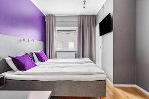 Llit o llits en una habitació de Aiden by Best Western Stockholm Arlanda Airport