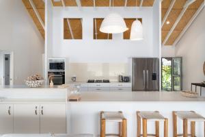 A cozinha ou cozinha compacta de Solwota Sands