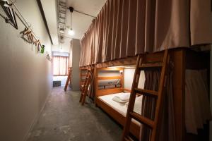 Postel nebo postele na pokoji v ubytování Imano Tokyo Hostel
