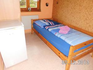 Postel nebo postele na pokoji v ubytování Gästehaus Auhagen