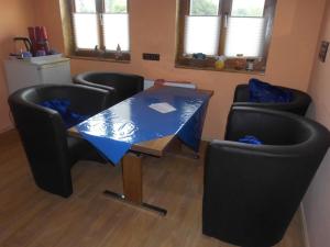 Posezení v ubytování Gästehaus Auhagen