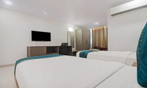 TV a/nebo společenská místnost v ubytování Hotel SSR GRAND