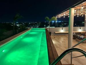 Bassein majutusasutuses Casa Bonita Playa del Carmen või selle lähedal