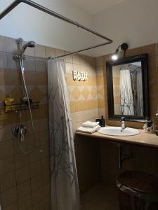 Ett badrum på Le Briganti