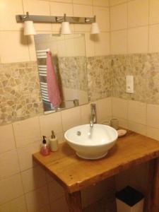 Kúpeľňa v ubytovaní Lo Petit Cretsou