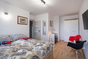 Posteľ alebo postele v izbe v ubytovaní 27 Apart - Apartament Mieszkanie dla 2 osób