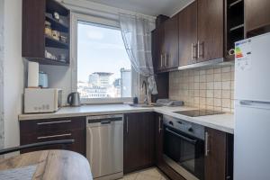 Kuchyňa alebo kuchynka v ubytovaní 27 Apart - Apartament Mieszkanie dla 2 osób