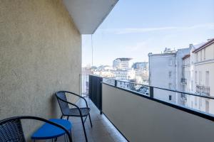 Balkón alebo terasa v ubytovaní 27 Apart - Apartament Mieszkanie dla 2 osób