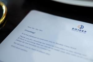 Certifikát, hodnocení, plakát nebo jiný dokument vystavený v ubytování Sandals Star Hotel