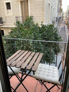 En balkong eller terrasse på 1201 - Encantador Apartamento en Poble Nou