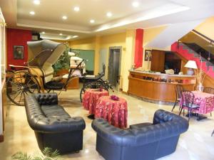 Posezení v ubytování Hotel Residence Memmina