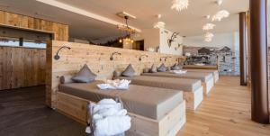 A seating area at Leierhof Olivia