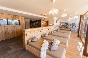 A seating area at Leierhof Olivia