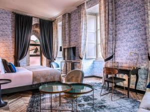 Posezení v ubytování Mercure Figeac Viguier du Roy
