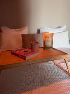 Postel nebo postele na pokoji v ubytování B&B De Terpen