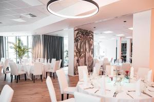Restaurace v ubytování Boardinghouse Das RUNDUM