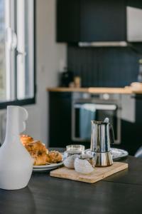 Kuchnia lub aneks kuchenny w obiekcie Maison Passage
