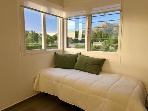 Ένα ή περισσότερα κρεβάτια σε δωμάτιο στο ARENA apart l - Juana Koslay - San Luis