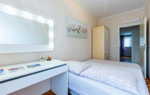 Posteľ alebo postele v izbe v ubytovaní Apartment Raduniceva V