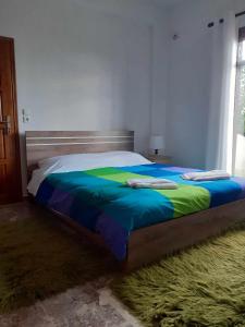 Posteľ alebo postele v izbe v ubytovaní Lemon tree house