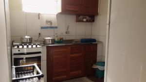 Dapur atau dapur kecil di Morada do mar