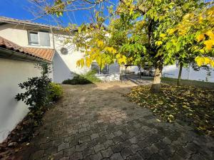 Ogród w obiekcie Villa spacieuse avec jacuzzi, à 200m de la plage à Capbreton - FR-1-413-209