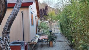 Zahrada ubytování Cabañas Las Gredas SPA Pisco Elqui