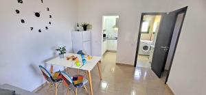 Kuchyň nebo kuchyňský kout v ubytování Ferienwohnung Calma