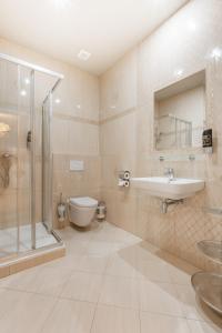 Kúpeľňa v ubytovaní Hotel Plumlov