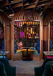 A seating area at NYX Hotel Dublin Portobello
