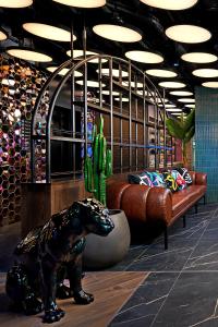 A seating area at NYX Hotel Dublin Portobello