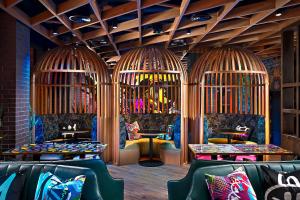 A seating area at NYX Hotel Dublin Portobello