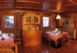 Restaurace v ubytování Ferienhaus Clarissa