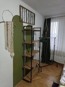 Poschodová posteľ alebo postele v izbe v ubytovaní Apartman Ohren