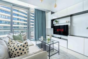 Predel za sedenje v nastanitvi GuestReady Holiday Homes - Concrete Jungle