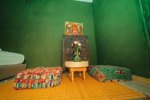 Postel nebo postele na pokoji v ubytování Hotel & Riad Veridis
