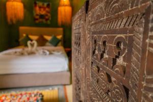 Postel nebo postele na pokoji v ubytování Hotel & Riad Veridis