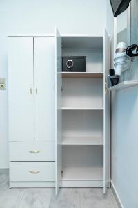 Kuchyň nebo kuchyňský kout v ubytování Lefteris Apartment