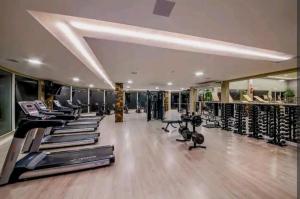Fitnesa centrs un/vai fitnesa iespējas naktsmītnē Golden Gramado Resort