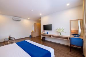 TV a/nebo společenská místnost v ubytování Sandals Star Hotel