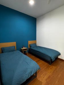 Katil atau katil-katil dalam bilik di Semi-D Home In Banting - 5 Mins To Pantai Morib - Tanjung Sepat