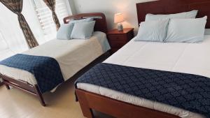 Letto o letti in una camera di Apricot Hotel