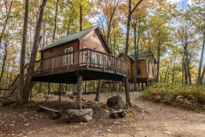 Naturlandskabet i nærheden af feriehuset