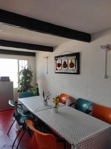 Posezení v ubytování Hotel chimenea calle 100